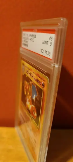 1998 Pokemon Japanese CD Promo Holo Charizard #6 PSA 9 MINT Card - Image 5