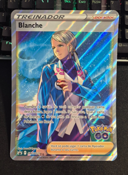 Pokemon Go Blanche jumbo card SWSH227 SP Brazil exclusive - Portuguese - Image 2