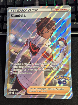 Pokemon Go Candela jumbo card SWSH228 SP Brazil exclusive - Portuguese - Image 2