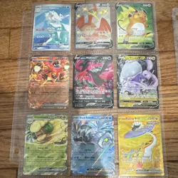 Pokemon TCG Mixed Foil Cards Lot GX V EX Trainer Wigglytuff Reshiram 30 Cards - Image 2