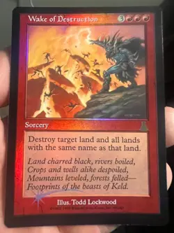 Wake of Destruction - Urza's Destiny - Magic The Gathering NM/M (Never Played) - Image 1