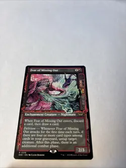 Fear of Missing Out (Showcase) Duskmourn: House of Horror Regular - Image 1