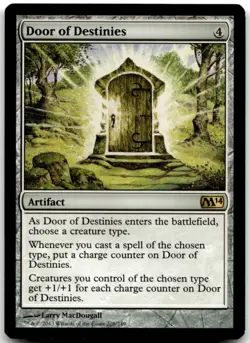 MTG Door of Destinies R Magic 2014 (M14) 208 LP - Image 1