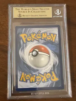 Pokemon card Pikachu with Grey Felt Hat Van Gogh Full Art Promo SVP 085 BGS 9.5 - Image 2