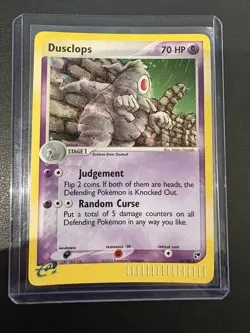 Pokemon TCG Sandstorm Dusclops 4/100 Holo Rare Vintage - E Series - Image 1