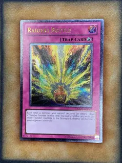 Yugioh Raigeki Bottle GENF-EN079 Ultimate Rare LP - Image 1