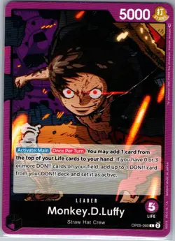 Monkey.D.Luffy OP05-060 English Awakening of the New Era - One Piece Card - NM - Image 1