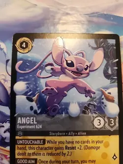 Disney Lorcana Angel Experiment 624 Legendary Non-foil Winterspell - Image 4