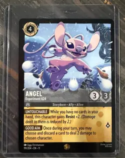 Disney Lorcana - Angel - Experiment 624 - Legendary - Winterspell 191/204 - Image 1