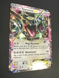 Pokemon TCG - Rayquaza EX XY69 Shiny Black Star Promo Card Holo NM - Image 4