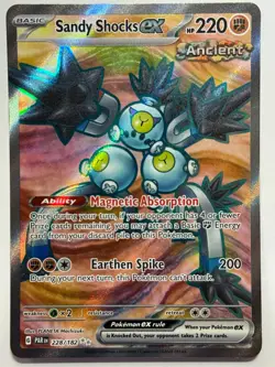 Sandy Shocks ex 228/182 (Ultra Rare) SV04: Paradox Rift - Holo Foil Pokemon Card - Image 1