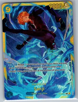 Sanji OP06-119 English SEC Wings of the Captain - One Piece Card - NM - Image 1
