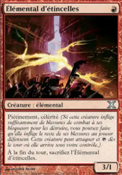 MRM FR/VF 2x Spark Elemental - ClCmental d'Ctincelles MTG Magic 10E - Image 1