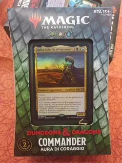 Magic The Gathering MTG Commander Deck D&D AURA di CORAGGIO Forgotten Realms ITA - Image 2