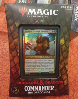 Magic The Gathering MTG Commander Deck D&D Ira Draconica Forgotten Realms ITA - Image 1