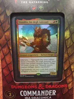 Magic The Gathering MTG Commander Deck D&D Ira Draconica Forgotten Realms ITA - Image 2