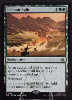 Tectonic Split 0144 Rare - MTG - Avatar: The Last Airbender (NM) - Image 1