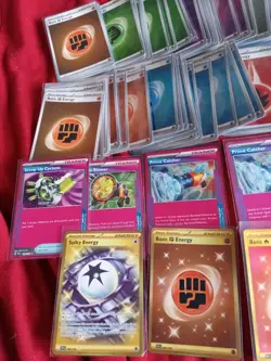 Pokemon TCG Foil Energy /Aspec Lot Of 80 (Hyper Rare, Cosmo 151) - Image 3