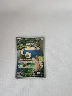 Pokemon TCG Snorlax Promo Scarlet & Violet 151 Black Star Holo - Image 1
