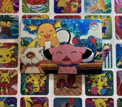 Pokemon Charizard Vintage Pocket Monsters Vending HOLO Prism Sticker 99 Nintendo - Image 1