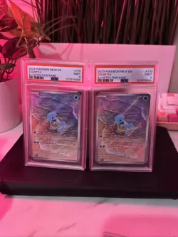 Pokemon Squirtle TCG 170/165 Scarlet & Violet 151 Illustration Rare PSA 9 Mint - Image 3