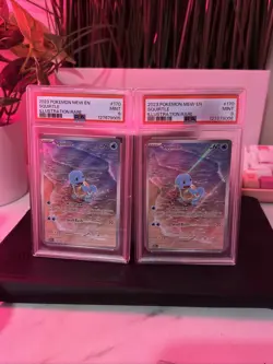 Pokemon Squirtle TCG 170/165 Scarlet & Violet 151 Illustration Rare PSA 9 Mint - Image 4