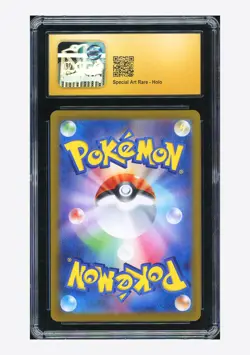 Pokemon CGC 10 PRISTINE AUTO 9 Cynthia's Garchomp ex SAR Hico Kim 2025 #087 SV9a - Image 2