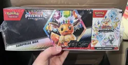 Pokemon Prismatic Evolutions Surprise Box Eevee & Booster Bundle - Image 1