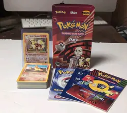 Pokemon Blaine's Theme Deck Gym Challenge WOTC Complete In Box Unused! L@@K - Image 1