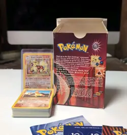 Pokemon Blaine's Theme Deck Gym Challenge WOTC Complete In Box Unused! L@@K - Image 4
