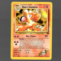 Blaine's Charmeleon 31/132 Gym Challenge Regular Uncommon Pokemon NM - Image 1