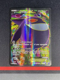 Pokemon Card - Gengar EX Full Art 114/119 - XY-Phantom Forces - Image 1