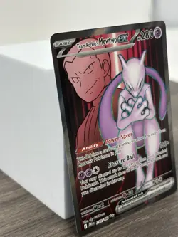 Pokemon TCG Team Rockets Mewtwo EX 213/182 Ultra Rare Destined Rivals - Image 4