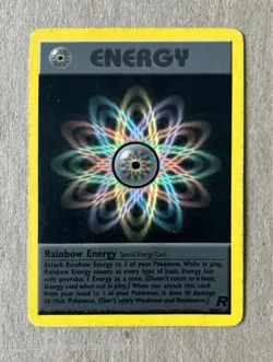 Rainbow Energy 80/82 - 1999-2000 Team Rocket Set WOTC TCG - Non Holo Rare - Image 1