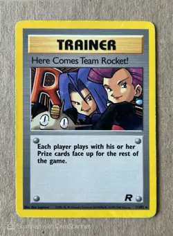 Here Comes Team Rocket! 71/82 - 1999-2000 Team Rocket Set WOTC TCG Non Holo Rare - Image 1