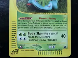 Pokemon Base Set Expedition #30/165 Holo VENASAUR,,,not played - Image 3