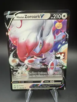 Hisuian Zoroark V 146/196 Pokemon Prize Pack Series 3 Promo Pokemon TCG - NM - Image 1