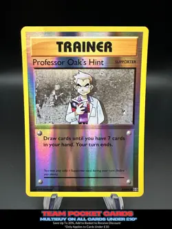 Professor Oak's Hint 84/108 Reverse Holo, Evolutions, Pokemon, LP - Image 1