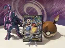Pokemon TCG Blastoise EX XY122 Black Star Promo Full Art Holo UK seller - Image 1