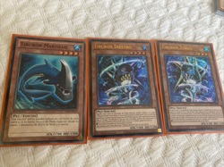 Yu-Gi-Oh! 26 cards Fish Atribute Mix Rarities 1st Edition NM Spanish - Image 1