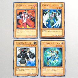 Yu-Gi-Oh Elemental HERO Burstinatrix Avian Clayman Sparkman DP1-JP002 Japan g093 - Image 1