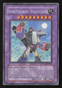 Super Vehicroid - Stealth Union Secret Rare Gladiator's Assault GLAS-EN041 NM - Image 1