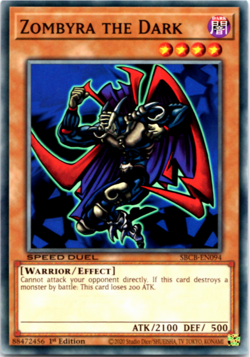 ZOMBYRA THE DARK SBCB-EN094 - Common - 1st Edition Yugioh - Image 1