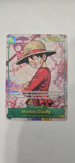Monkey D. Luffy OP13-118 SEC Alt Art One Piece Carrying On His Will English NM - Image 2