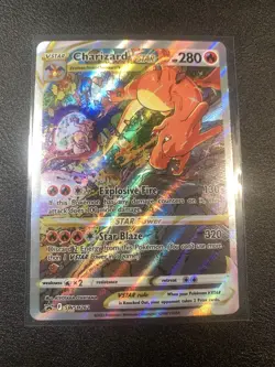 Pokemon TCG Charizard VSTAR SWSH262 SWSH: Sword & Shield Promo Cards Near Mint - Image 1