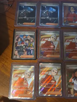 50x english SR and SIR trainer pokemon card mixed lot assorted sets - Image 2