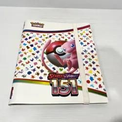 Official Pokemon TCG: Scarlet & Violet—151 - 9-Pocket Binder (360 Cards) - Image 1