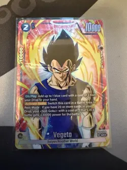Vegeta FB05-038 Alternate Art New Adventure Dragon Ball Super TCG Card 🔥 - Image 1