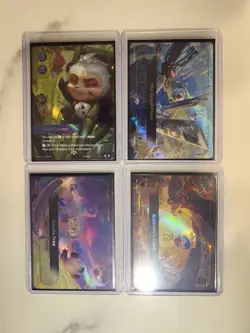 Teemo Swift Scout & 3x Battlefields. Worlds Bundle Promo Cards Riftbound- NM - Image 1