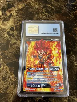 SSGSS Son Goku Soul Striker Reborn Foil Dragon Ball Super Card Game | CGC 9.5 - Image 2